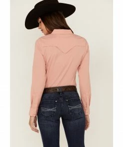 Rank 45 Women's Outdoor Vented Yoke Riding Snap Shirt Rust Copper 10 Rank 45 Women's Outdoor Vented Yoke Riding Snap Shirt Rust Copper -Rank 45 shop 2000358405 220 P4