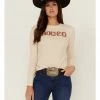 Rank 45 Women's Rodeo Graphic Long Sleeve Thermal Top 