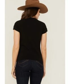 Rank 45 Women's Legendary Black Graphic Raglan Tee -Rank 45 shop 2000358416 001 P4