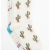 Rank 45 Girls' Floral & Cactus Crew Socks - 2-Pack Multi 2 Rank 45 Girls' Floral & Cactus Crew Socks - 2-Pack Multi -Rank 45 shop 2000359034 900 P1