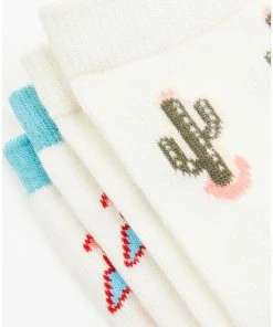 Rank 45 Girls' Floral & Cactus Crew Socks - 2-Pack Multi 7 Rank 45 Girls' Floral & Cactus Crew Socks - 2-Pack Multi -Rank 45 shop 2000359034 900 P3