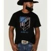 Rank 45 Men's Gate Flag Logo Graphic T-Shirt 