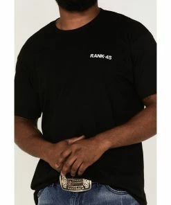 Rank 45 Men's Tonel Flag Logo Graphic T-Shirt -Rank 45 shop 2000359232 001 P3