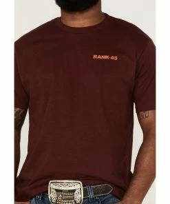 Rank 45 Men's Buck Logo Graphic T-Shirt  -Rank 45 shop 2000359236 640 P3