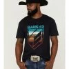 Rank 45 Men's Serape Gate Logo Graphic T-Shirt 