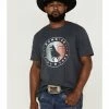 Rank 45 Men's Roper Circle Logo Graphic T-Shirt 