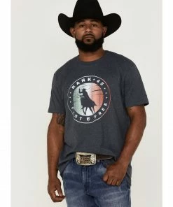 Rank 45 Men's Roper Circle Logo Graphic T-Shirt 