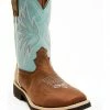 Rank 45 Women's Azul Contrast Shaft Performance Leather Western Boots - Broad Square Toe  -Rank 45 shop 2000359373 440 P1