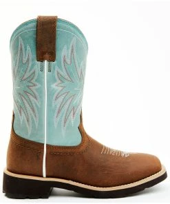 Rank 45 Women's Azul Contrast Shaft Performance Leather Western Boots - Broad Square Toe 10 Rank 45 Women's Azul Contrast Shaft Performance Leather Western Boots - Broad Square Toe -Rank 45 shop 2000359373 440 P2