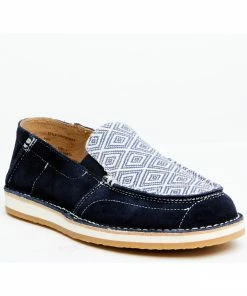 Rank 45 Women's Marini Navy Southwestern Print Slip-On Casual Shoe - Moc Toe  -Rank 45 shop 2000359423 410 P1 1