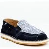 Rank 45 Women's Marini Navy Southwestern Print Slip-On Casual Shoe - Moc Toe 2 Rank 45 Women's Marini Navy Southwestern Print Slip-On Casual Shoe - Moc Toe -Rank 45 shop 2000359423 410 P1
