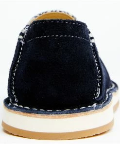 Rank 45 Women's Marini Navy Southwestern Print Slip-On Casual Shoe - Moc Toe  -Rank 45 shop 2000359423 410 P5