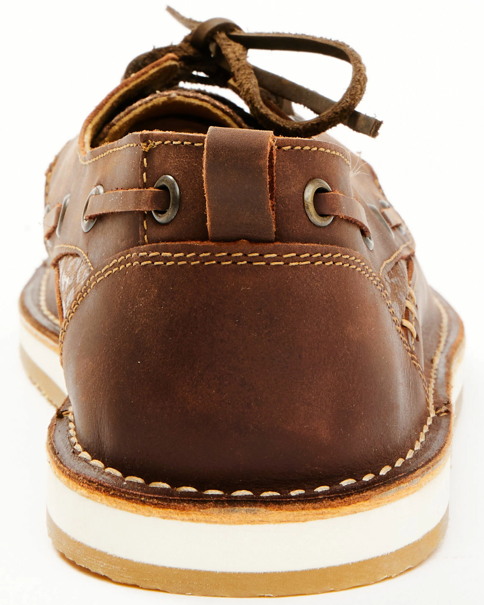 Rank 45 Women's Remi Tooled Vamp Slip-On Casual Shoe - Moc Toe Brown 7 Rank 45 Women's Remi Tooled Vamp Slip-On Casual Shoe - Moc Toe Brown - Image 5