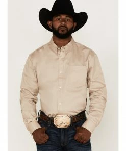 Rank 45 Men's Solid Basic Twill Logo Long Sleeve Button-Down Western Shirt  Royal Blue -Rank 45 shop 2000359462 280 P1