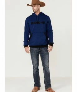 Rank 45 Men's Ranhan Logo Hooded Sweatshirt  -Rank 45 shop 2000359487 400 P3