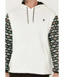 Rank 45 Men's Rustler Southwestern Color-Block Sleeve Hooded Sweatshirt 10 Rank 45 Men's Rustler Southwestern Color-Block Sleeve Hooded Sweatshirt -Rank 45 shop 2000359488 900 P4