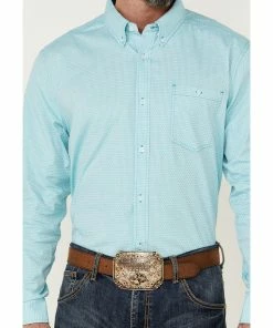 Rank 45 Men's Heeler Textured Solid Long Sleeve Button-Down Western Shirt 8 Rank 45 Men's Heeler Textured Solid Long Sleeve Button-Down Western Shirt -Rank 45 shop 2000359594 440 P3