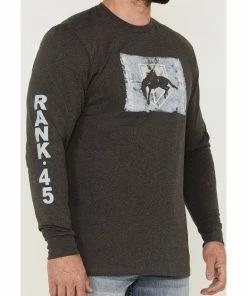 Rank 45 Men's Tin Sign Logo Graphic T-Shirt   -Rank 45 shop 2000359747 022 P3