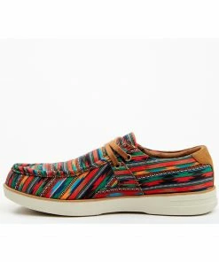Rank 45 Men's Griffin 3 Southwestern Print Bison Canvas Lace-Up Casual Shoe - Moc Toe  -Rank 45 shop 2000361411 900 P3