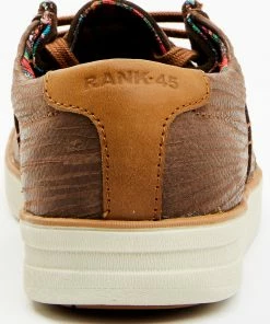 Rank 45 Men's Griffin 4 Lace-Up Casual Shoes - Moc Toe  -Rank 45 shop 2000361421 240 P5