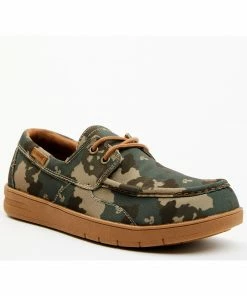 Rank 45 Men's Sanford 3 Camo Print Casual Shoe - Moc Toe Camouflage