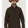 Rank 45 Men's Rodeo Southwestern Logo Sleeve Zip-Front Softshell Jacket  -Rank 45 shop 2000363397 200 P1