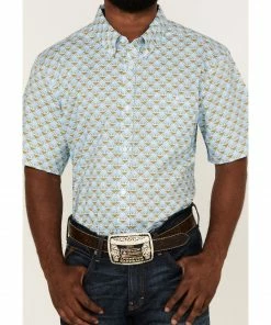 Rank 45 Men's Arena All-Over Print Short Sleeve Button-Down Western Shirt 7 Rank 45 Men's Arena All-Over Print Short Sleeve Button-Down Western Shirt -Rank 45 shop 2000364530 450 P3