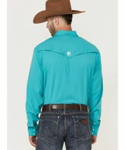 Rank 45 Men's Roughie Tech Short Sleeve Snap Western Shirt Turquoise 10 Rank 45 Men's Roughie Tech Short Sleeve Snap Western Shirt Turquoise -Rank 45 shop 2000364903 440 P4