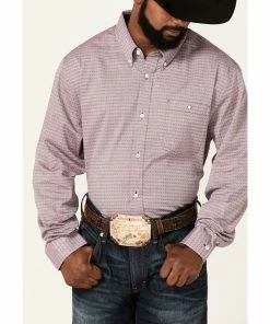 Rank 45 Men's Producer Jacquard Print Long Sleeve Button-Down Western Shirt  -Rank 45 shop 2000364979 500 P3