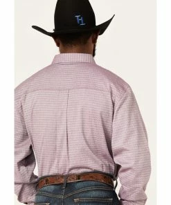 Rank 45 Men's Producer Jacquard Print Long Sleeve Button-Down Western Shirt  -Rank 45 shop 2000364979 500 P4