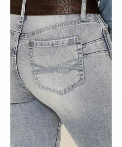 Rank 45 Women's Light Wash Mid-Rise Bootcut Riding Jeans 10 Rank 45 Women's Light Wash Mid-Rise Bootcut Riding Jeans -Rank 45 shop 2000364983 412 P4