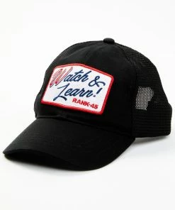 Rank 45 Women's Watch & Learn Patch Mesh-Back Ball Cap