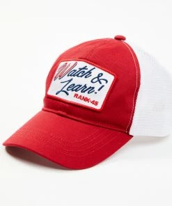 Rank 45 Women's Watch & Learn Patch Mesh-Back Ball Cap