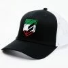 Rank 45 Men's Mexico Flag Shield Patch Mesh-Back Ball Cap  Black -Rank 45 shop 2000365193 001 P1