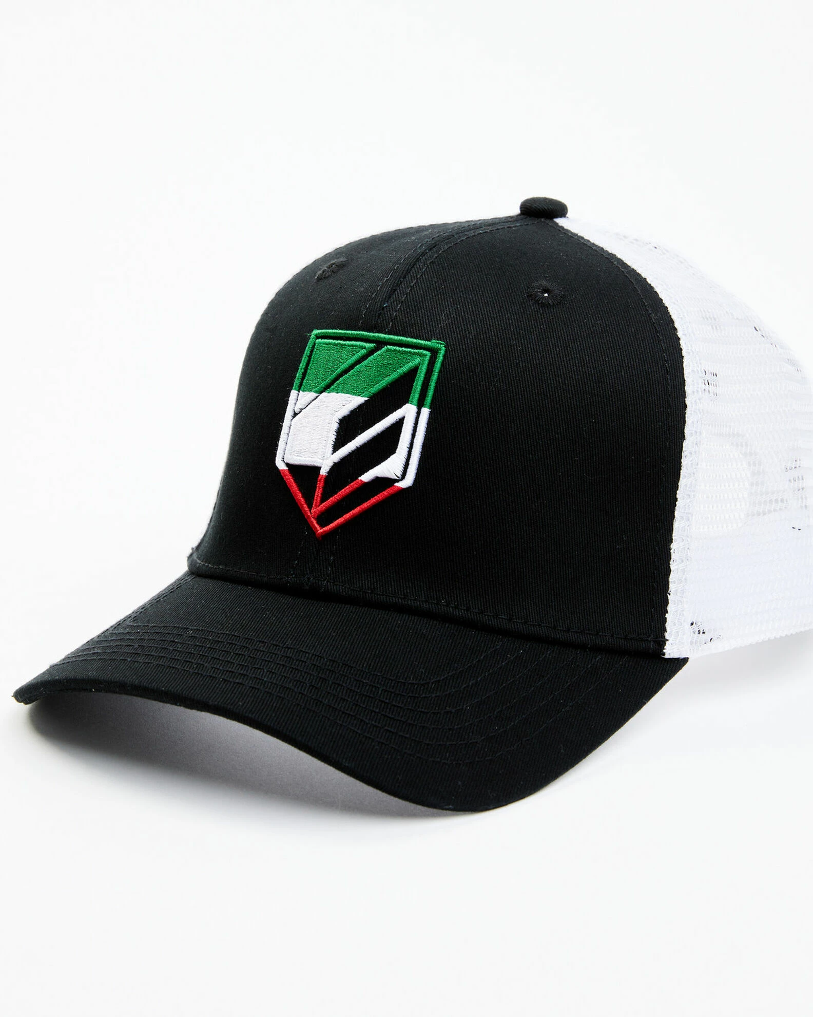 Rank 45 Men's Mexico Flag Shield Patch Mesh-Back Ball Cap Black 3 Rank 45 Men's Mexico Flag Shield Patch Mesh-Back Ball Cap Black
