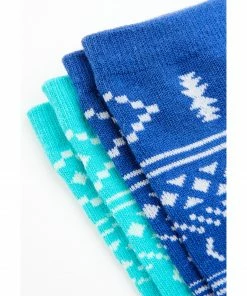 Rank 45 Girls' Southwestern Print Crew Socks - 2-Pack Multi 8 Rank 45 Girls' Southwestern Print Crew Socks - 2-Pack Multi -Rank 45 shop 2000365334 900 P3