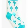 Rank 45 Girls' Cactus & Southwestern Print Crew Socks - 2-Pack Multi