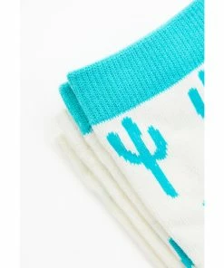 Rank 45 Girls' Cactus & Southwestern Print Crew Socks - 2-Pack Multi -Rank 45 shop 2000365335 900 P3