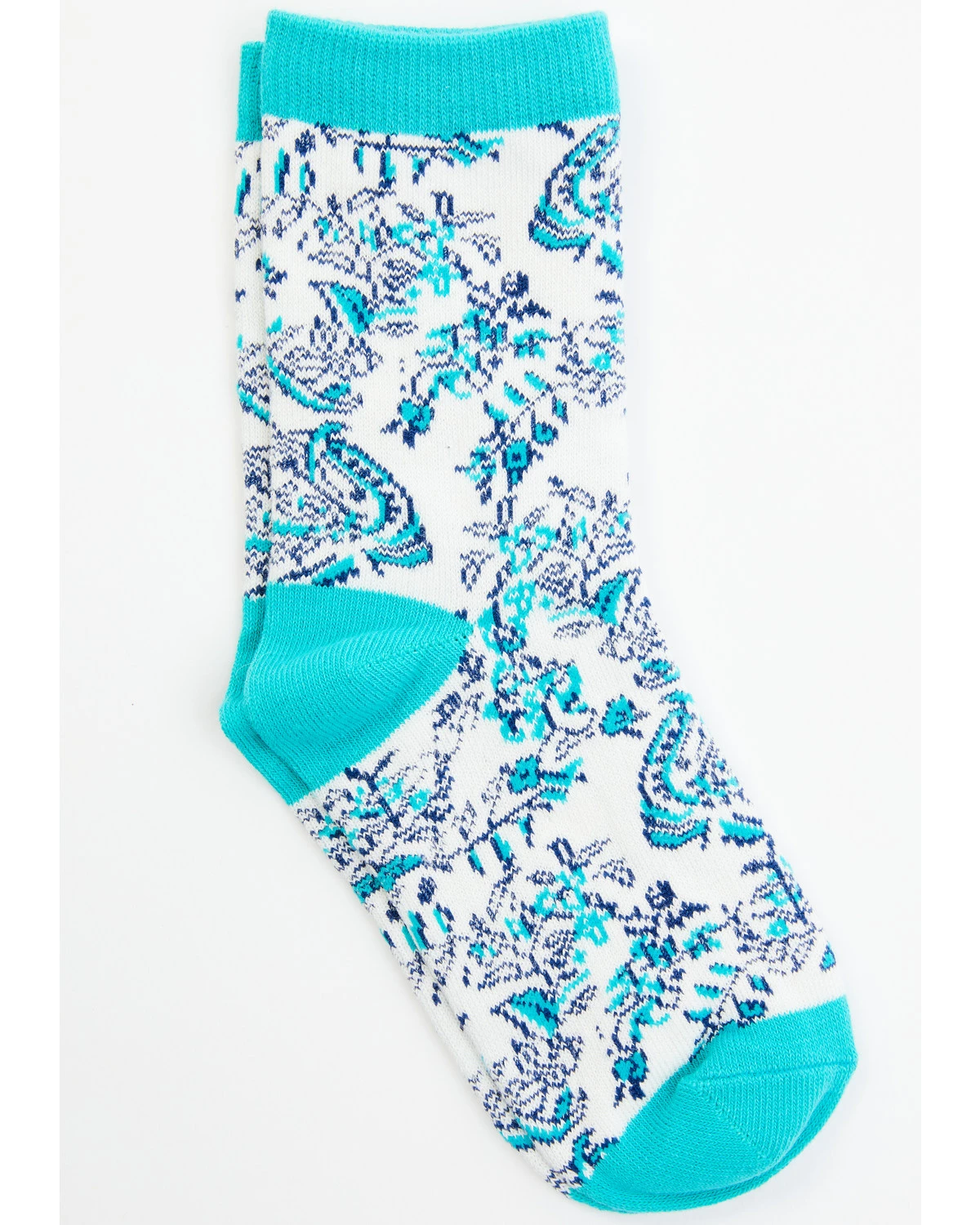 Rank 45 Girls' Ivy Floral Crew Socks Multi 5 Rank 45 Girls' Ivy Floral Crew Socks Multi - Image 3