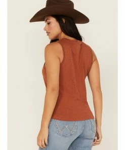 Rank 45 Women's Barrel Racer Graphic Tank Top Rust Copper 10 Rank 45 Women's Barrel Racer Graphic Tank Top Rust Copper -Rank 45 shop 2000365650 220 P4