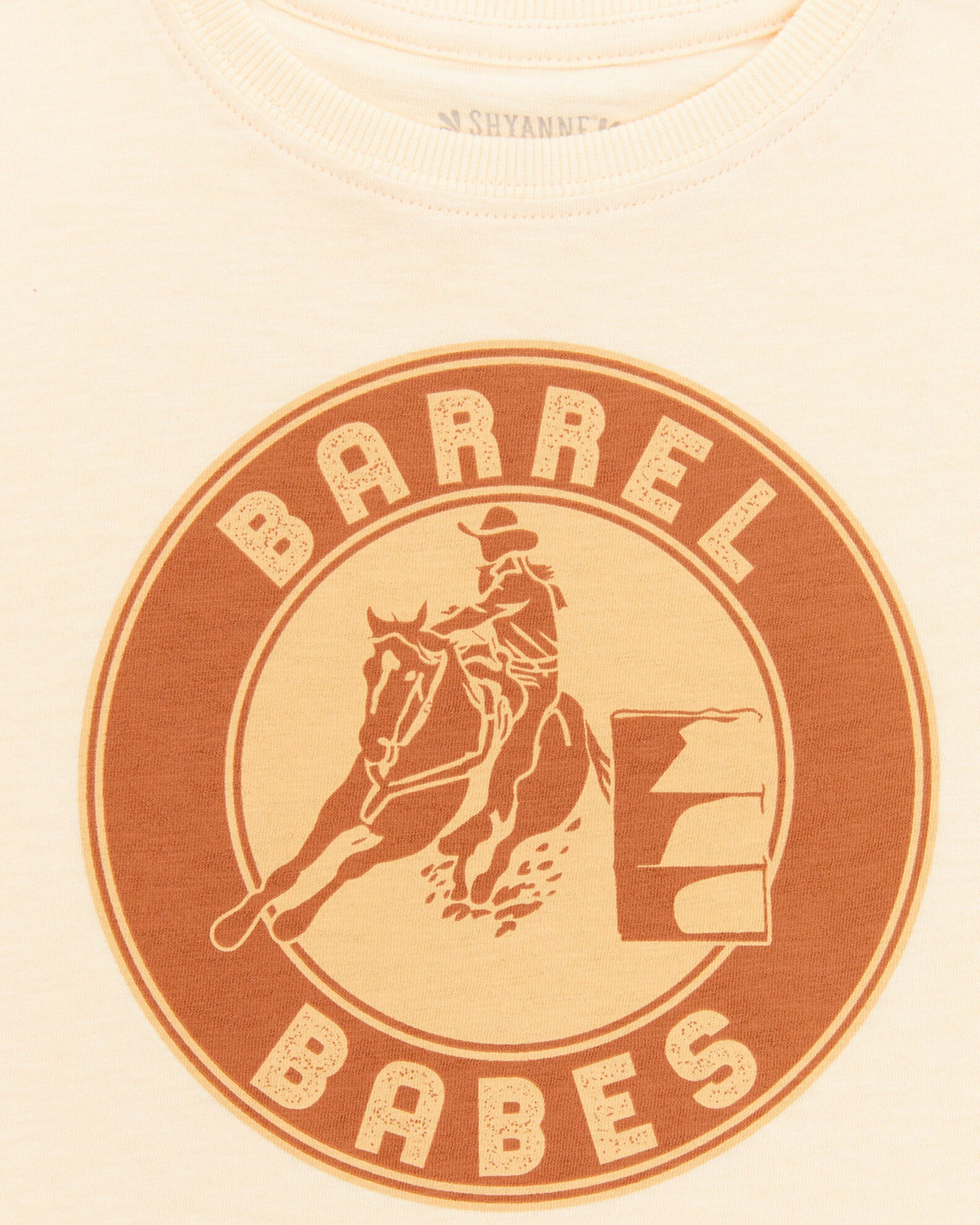 Rank 45 Toddler-Girls' Barrel Babes Rodeo Horse Graphic Tee 4 Rank 45 Toddler-Girls' Barrel Babes Rodeo Horse Graphic Tee - Image 2