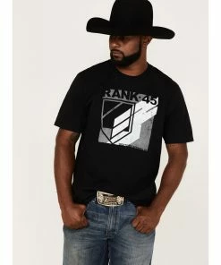 Rank 45 Men's Out Of The Gate Graphic Short Sleeve T-Shirt 