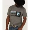 Rank 45 Men's Gate Block Lines Graphic T-Shirt  -Rank 45 shop 2000370493 022 P1