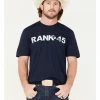 Rank 45 Men's Old Glory Logo Graphic Short Sleeve T-Shirt  -Rank 45 shop 2000370495 410 P1