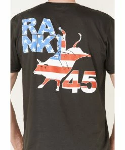 Rank 45 Men's Ride Or Die Stars & Stripes Graphic Short Sleeve T-Shirt  -Rank 45 shop 2000370496 020 P3