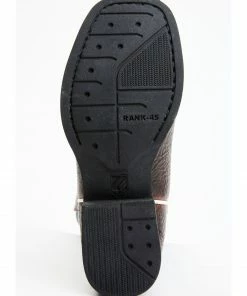 Rank 45 Boys' Connor Western Boots - Broad Square Toe  Blue -Rank 45 shop 2000371549 400 P7