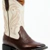 Rank 45 Kid's Austin Western Boots - Broad Square Toe For Unisex-Kid Ivory 2 Rank 45 Kid's Austin Western Boots - Broad Square Toe For Unisex-Kid Ivory -Rank 45 shop 2000371550 103 P1