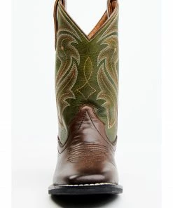 Rank 45 Kid's Kasey Western Boots - Broad Square Toe For Unisex-Kid Green 13 Rank 45 Kid's Kasey Western Boots - Broad Square Toe For Unisex-Kid Green -Rank 45 shop 2000371551 300 P4