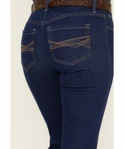 Rank 45 Women's Dark Wash Mid-Rise Flare Jeans 10 Rank 45 Women's Dark Wash Mid-Rise Flare Jeans -Rank 45 shop 2000373845 416 P4