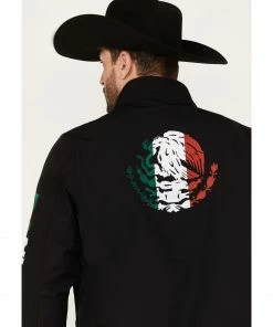 Rank 45 Men's Mexico Seal Softshell Jacket Black -Rank 45 shop 2000373964 001 P4